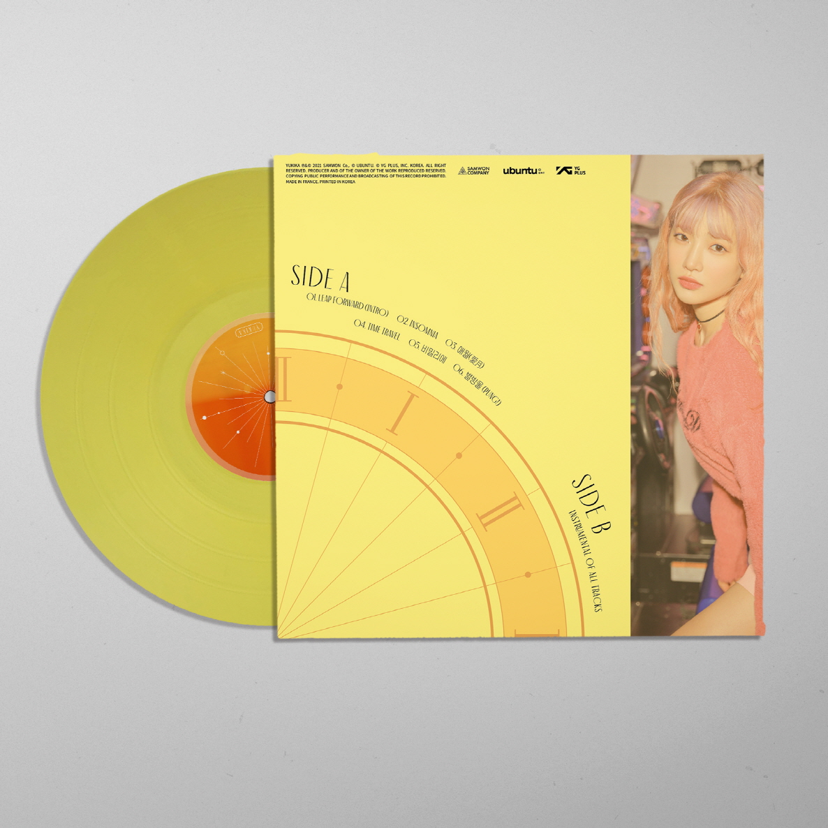 ktown4u.com : YUKIKA - Mini Album Vol.1 [timeabout.] (LP) (Time